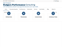 Tablet Screenshot of persuasionmatters.com